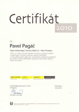 Certifikáty-LINITHERM